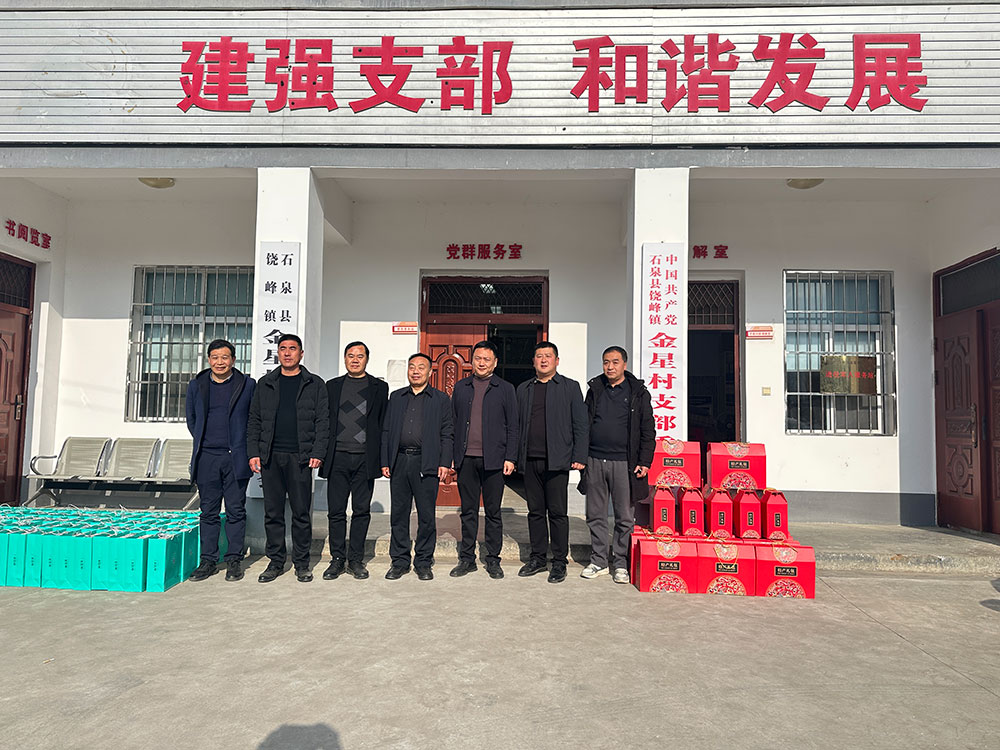 im电竞赴石泉县饶峰镇金星村开展走访慰问暨消费帮···